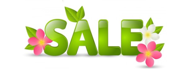 Весенние скидки 30