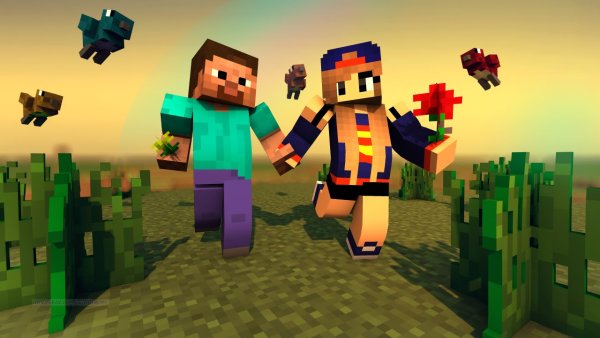 Персонажи в МАЙНКРАФТЕ