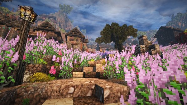 Красивые растения шейдеры