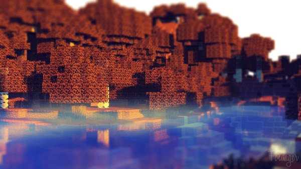 Осень в МАЙНКРАФТЕ