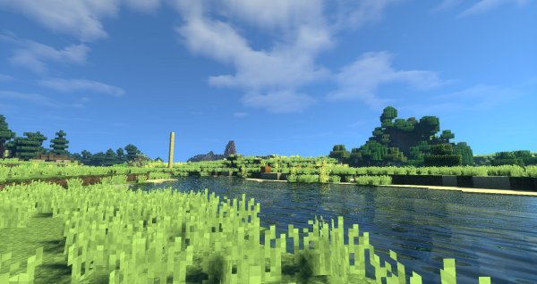 С шейдерами и без