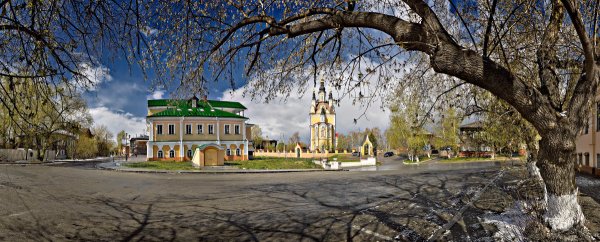 Томск панорама города