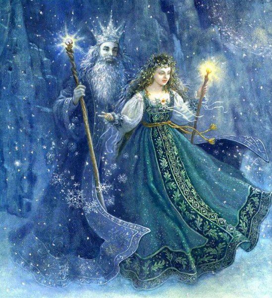 Снегурочка иллюстрации рут Сандерсон