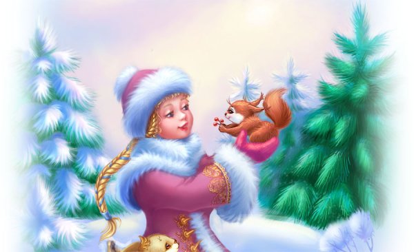 Елка со Снегурочкой для малышей