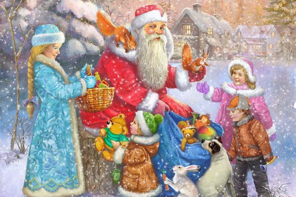 Виталий Дударенко новогодние иллюстрации