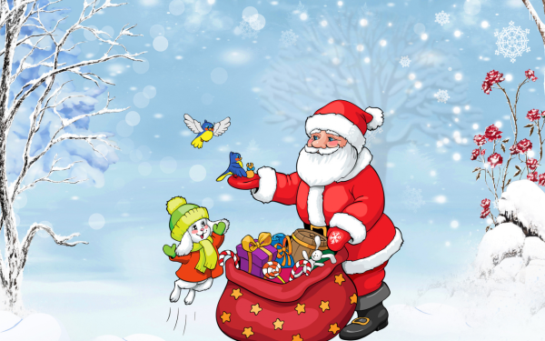 Новогодние картинки для детей