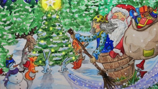 Новогодняя сказка картинки
