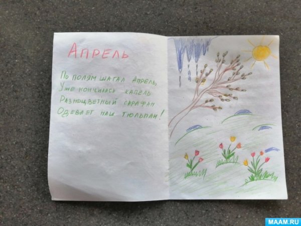 Лэпбук на весеннюю тему