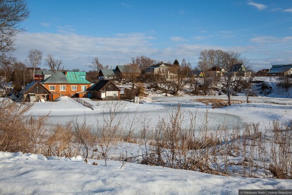 Апрель природа деревня