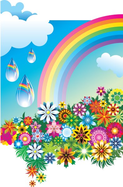 Цветы радуги