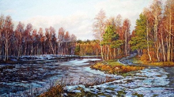 Набережная Пермь зима