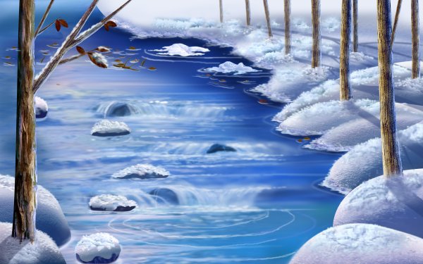 Снег в апреле