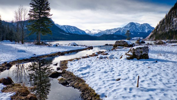 Озеро альтаусзее Австрия