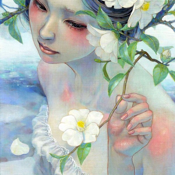Японская художница Михо Хирано