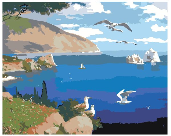 Рисование картин по номерам