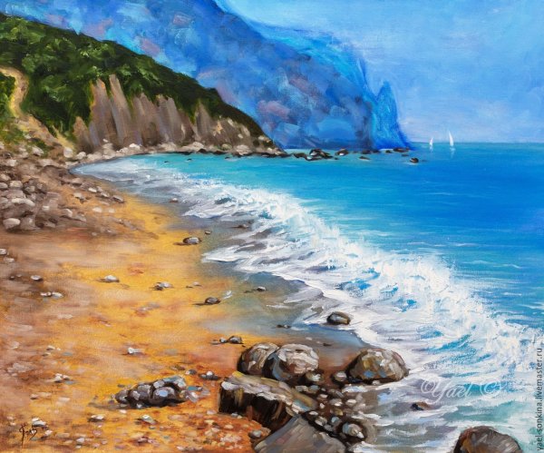 Художник Виталий Сидоров Черноморское побережье