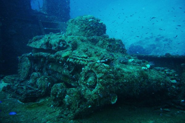 Корабль SS Thistlegorm, красное море