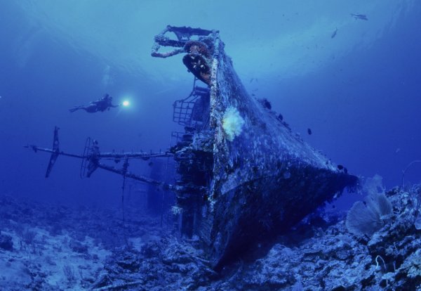 Кладбище затонувших кораблей