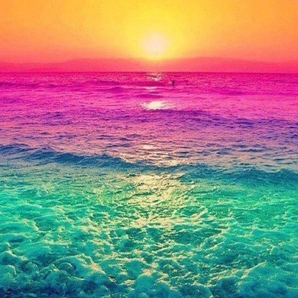 Разноцветные моря