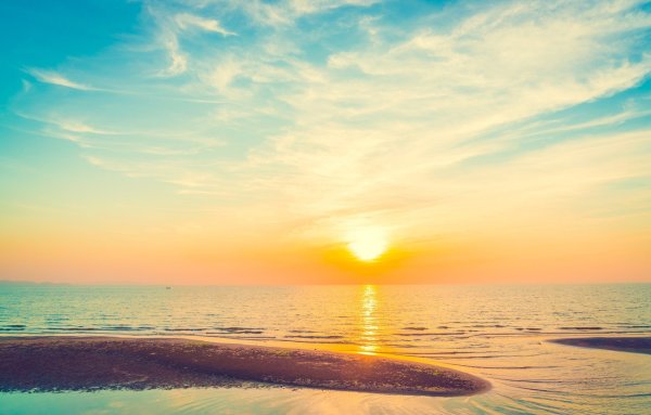 Фон море солнце