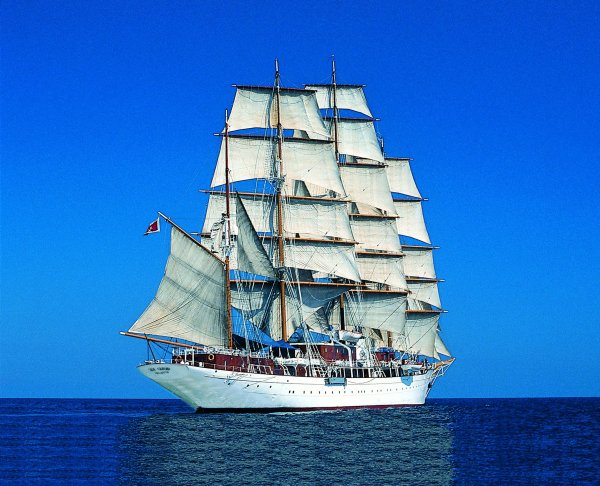 Кораблик акварель