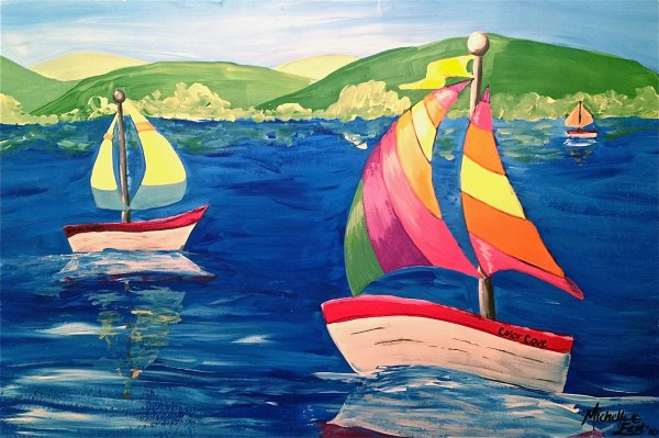 Корабль рисунок