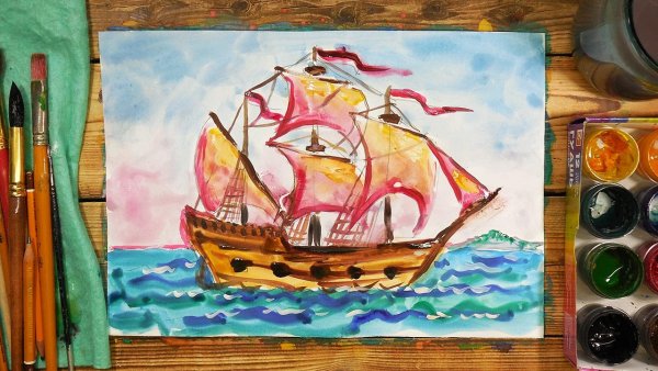 Корабль Алые паруса