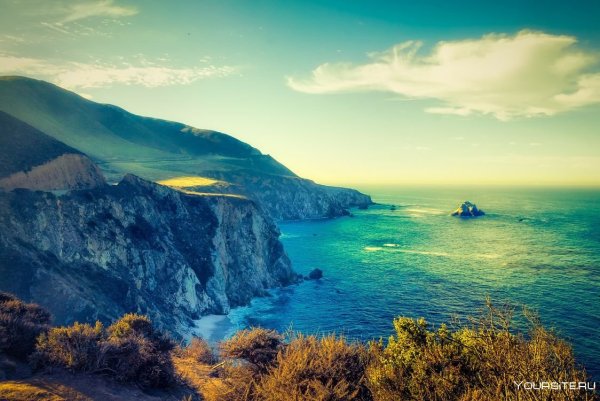 Скала Биг сур