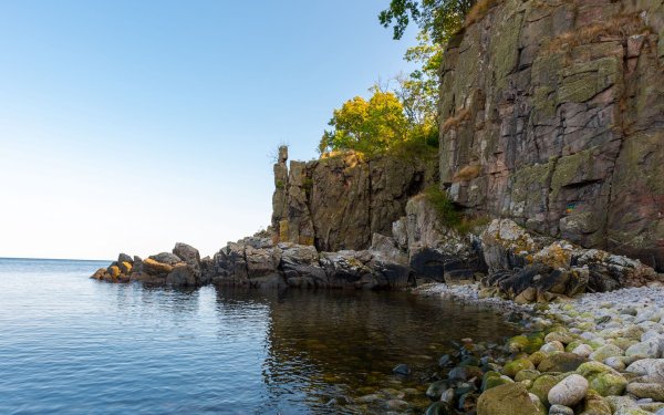 Мадейра скалы море