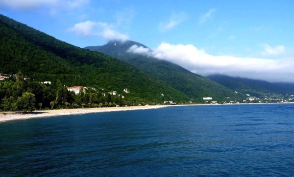 Море Адлер Абхазия