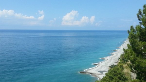 Пейзаж Сочи море