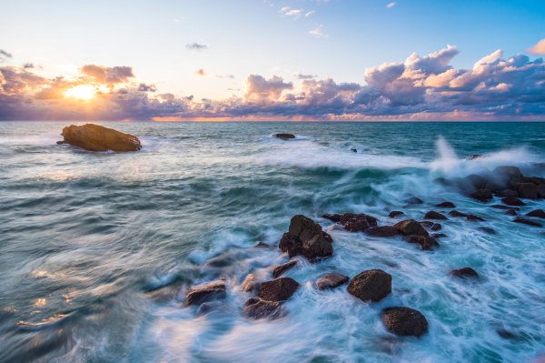 Берег Балтийского моря финский залив