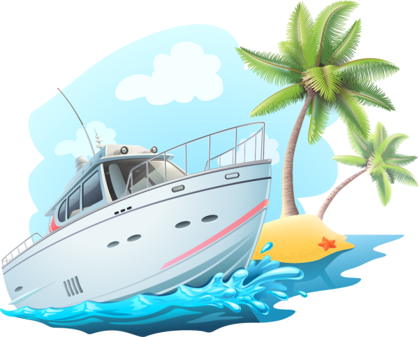 Дети на яхте