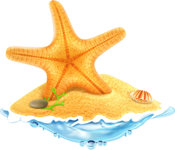 Стилизованные морские волны