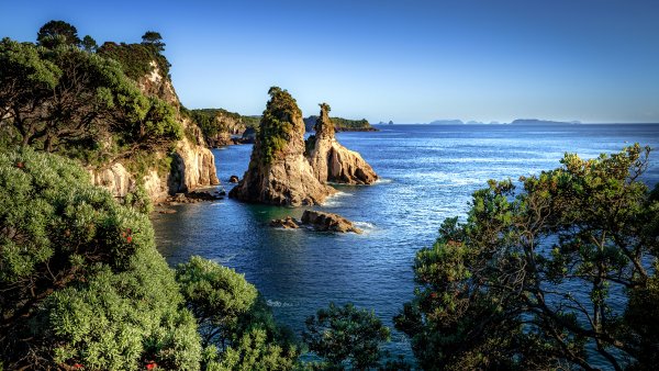 Бухта островов новая Зеландия