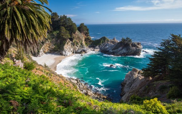Калифорния водопад MCWAY Falls