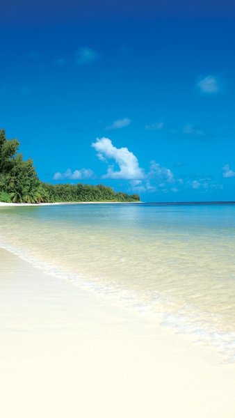 Пейзаж пляж