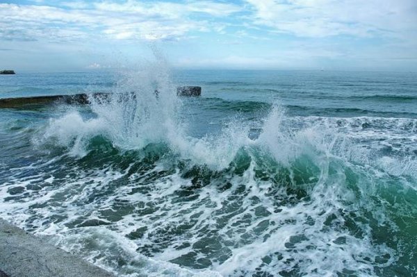 Море в разную погоду