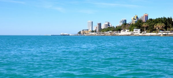 Черное море в хорошую погоду