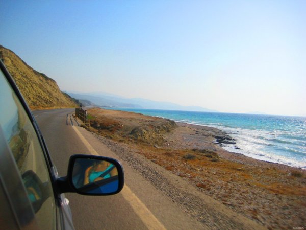 На машине к морю