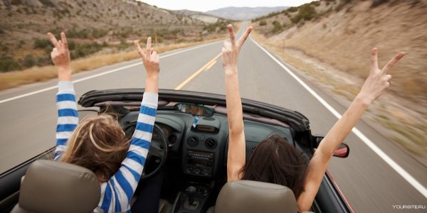 Лето автомобиль