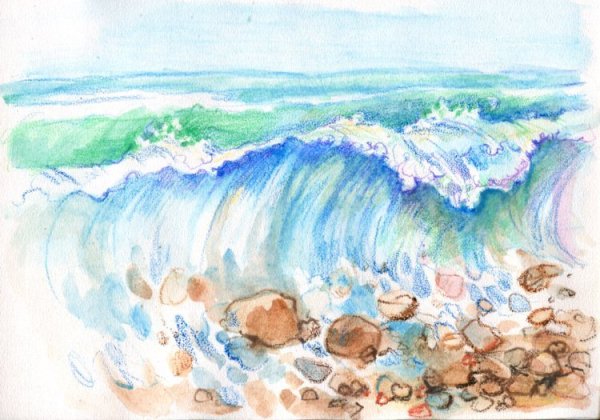 Рисунок на тему море