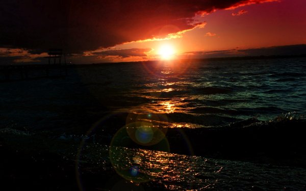 Ночное море