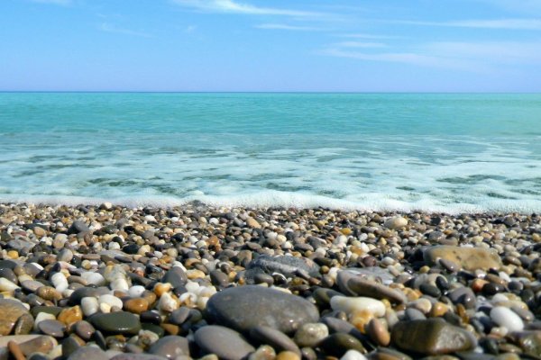 Черное море пляж Адлер