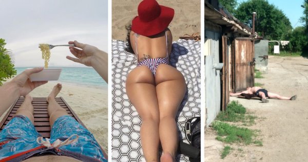 Прикольный загар у девушек