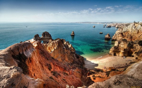 Пейзаж море