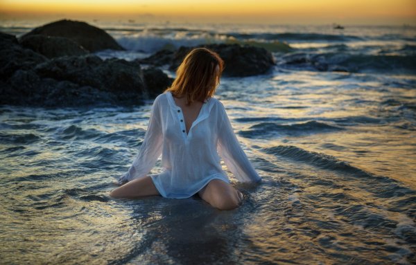 Взгляд на море