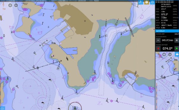 Морские электронные карты ЭКНИС
