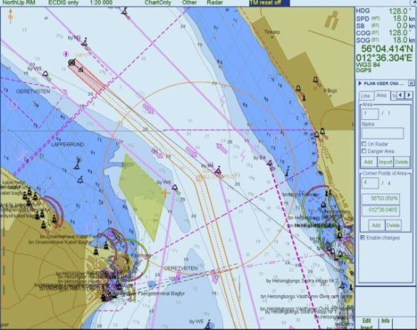 Passage Plan on ECDIS составление