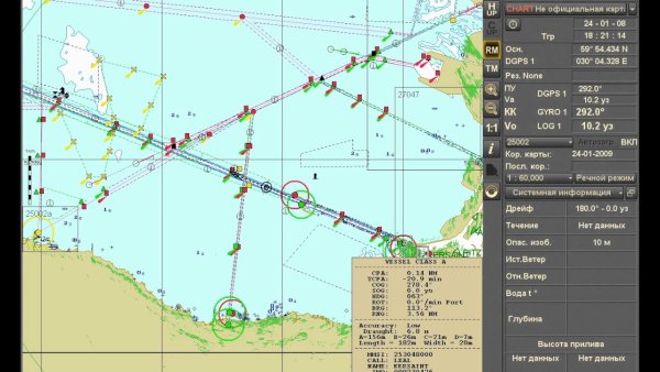 Электронные морские карты